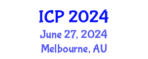 International Conference on Pathology (ICP) June 27, 2024 - Melbourne, Australia