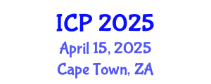 International Conference on Pathology (ICP) April 15, 2025 - Cape Town, South Africa