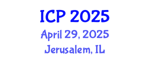 International Conference on Pathology (ICP) April 29, 2025 - Jerusalem, Israel