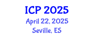 International Conference on Pathology (ICP) April 22, 2025 - Seville, Spain