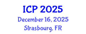 International Conference on Pathology (ICP) December 16, 2025 - Strasbourg, France