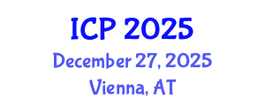 International Conference on Pathology (ICP) December 27, 2025 - Vienna, Austria
