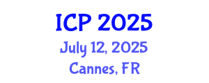 International Conference on Pathology (ICP) July 12, 2025 - Cannes, France