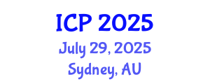 International Conference on Pathology (ICP) July 29, 2025 - Sydney, Australia