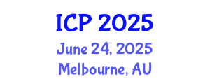 International Conference on Pathology (ICP) June 24, 2025 - Melbourne, Australia