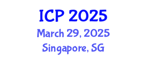 International Conference on Pathology (ICP) March 29, 2025 - Singapore, Singapore