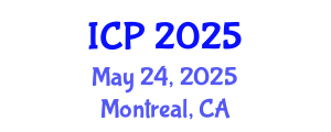 International Conference on Pathology (ICP) May 24, 2025 - Montreal, Canada