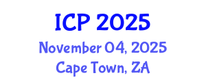 International Conference on Pathology (ICP) November 04, 2025 - Cape Town, South Africa