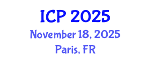 International Conference on Pathology (ICP) November 18, 2025 - Paris, France