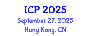 International Conference on Pathology (ICP) September 27, 2025 - Hong Kong, China
