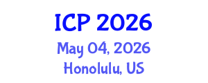 International Conference on Pathology (ICP) May 04, 2026 - Honolulu, United States International Conference on Pathology (ICP) May 04, 2026 - Honolulu, United States