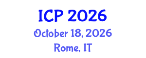 International Conference on Pathology (ICP) October 18, 2026 - Rome, Italy International Conference on Pathology (ICP) October 18, 2026 - Rome, Italy