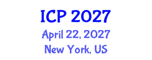 International Conference on Pathology (ICP) April 22, 2027 - New York, United States International Conference on Pathology (ICP) April 22, 2027 - New York, United States