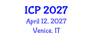 International Conference on Pathology (ICP) April 12, 2027 - Venice, Italy International Conference on Pathology (ICP) April 12, 2027 - Venice, Italy