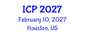 International Conference on Pathology (ICP) February 10, 2027 - Houston, United States International Conference on Pathology (ICP) February 10, 2027 - Houston, United States