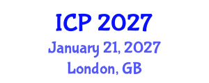 International Conference on Pathology (ICP) January 21, 2027 - London, United Kingdom International Conference on Pathology (ICP) January 21, 2027 - London, United Kingdom