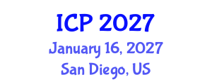 International Conference on Pathology (ICP) January 16, 2027 - San Diego, United States International Conference on Pathology (ICP) January 16, 2027 - San Diego, United States