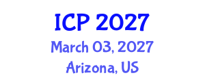 International Conference on Pathology (ICP) March 03, 2027 - Arizona, United States International Conference on Pathology (ICP) March 03, 2027 - Arizona, United States