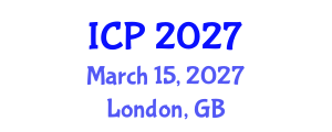 International Conference on Pathology (ICP) March 15, 2027 - London, United Kingdom International Conference on Pathology (ICP) March 15, 2027 - London, United Kingdom