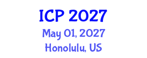 International Conference on Pathology (ICP) May 01, 2027 - Honolulu, United States International Conference on Pathology (ICP) May 01, 2027 - Honolulu, United States