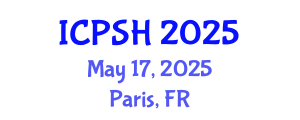 International Conference on Patient Safety in Healthcare (ICPSH) May 17, 2025 - Paris, France