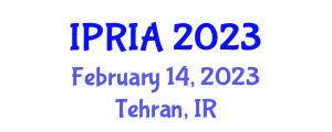 International conference on Pattern Recognition and Image Analysis (IPRIA) February 14, 2023 - Tehran, Iran