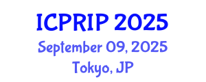 International Conference on Pattern Recognition and Image Processing (ICPRIP) September 09, 2025 - Tokyo, Japan