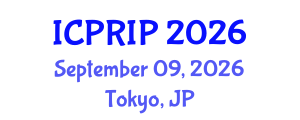 International Conference on Pattern Recognition and Image Processing (ICPRIP) September 09, 2026 - Tokyo, Japan