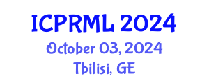International Conference on Pattern Recognition and Machine Learning (ICPRML) October 03, 2024 - Tbilisi, Georgia