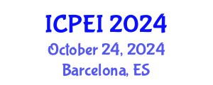 International Conference on Pavement Engineering and Infrastructure (ICPEI) October 24, 2024 - Barcelona, Spain