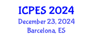 International Conference on Pavement Engineering and Science (ICPES) December 23, 2024 - Barcelona, Spain