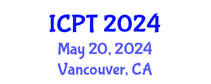 International Conference on Pavement Technologies (ICPT) May 20, 2024 - Vancouver, Canada