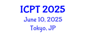 International Conference on Pavement Technologies (ICPT) June 10, 2025 - Tokyo, Japan