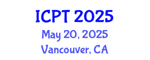 International Conference on Pavement Technologies (ICPT) May 20, 2025 - Vancouver, Canada