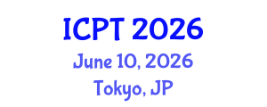 International Conference on Pavement Technologies (ICPT) June 10, 2026 - Tokyo, Japan