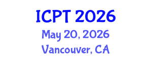 International Conference on Pavement Technologies (ICPT) May 20, 2026 - Vancouver, Canada