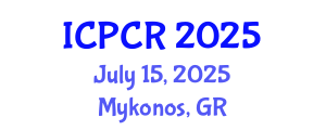 International Conference on Peace and Conflict Resolution (ICPCR) July 15, 2025 - Mykonos, Greece