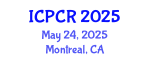 International Conference on Peace and Conflict Resolution (ICPCR) May 24, 2025 - Montreal, Canada
