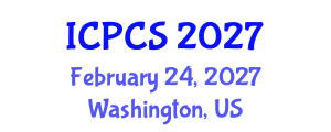 International Conference on Peace and Conflict Studies (ICPCS) February 24, 2027 - Washington, United States International Conference on Peace and Conflict Studies (ICPCS) February 24, 2027 - Washington, United States
