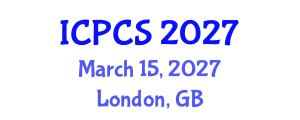International Conference on Peace and Conflict Studies (ICPCS) March 15, 2027 - London, United Kingdom International Conference on Peace and Conflict Studies (ICPCS) March 15, 2027 - London, United Kingdom