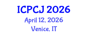 International Conference on Peace, Conflict and Justice (ICPCJ) April 12, 2026 - Venice, Italy