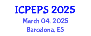 International Conference on Peace Education and Peace Studies (ICPEPS) March 04, 2025 - Barcelona, Spain