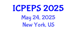 International Conference on Peace Education and Peace Studies (ICPEPS) May 24, 2025 - New York, United States