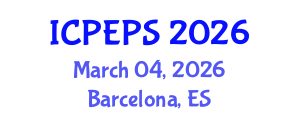 International Conference on Peace Education and Peace Studies (ICPEPS) March 04, 2026 - Barcelona, Spain