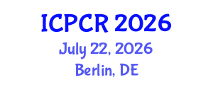 International Conference on Peacebuilding and Conflict Resolutions (ICPCR) July 22, 2026 - Berlin, Germany