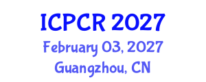 International Conference on Peacebuilding and Conflict Resolutions (ICPCR) February 03, 2027 - Guangzhou, China International Conference on Peacebuilding and Conflict Resolutions (ICPCR) February 03, 2027 - Guangzhou, China