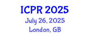 International Conference on Peacebuilding and Reconciliation (ICPR) July 26, 2025 - London, United Kingdom