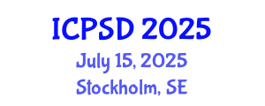 International Conference on Peacebuilding Studies and Development (ICPSD) July 15, 2025 - Stockholm, Sweden