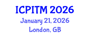 International Conference on Pedagogic Innovations and Teaching Models (ICPITM) January 21, 2026 - London, United Kingdom