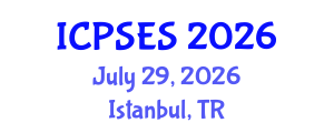 International Conference on Pedagogical Sciences and Education Strategies (ICPSES) July 29, 2026 - Istanbul, Turkey